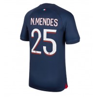 Dres Paris Saint-Germain Nuno Mendes #25 Domaci 2023-24 Kratak Rukav